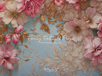 Blushing Petal Tapestry - Petite