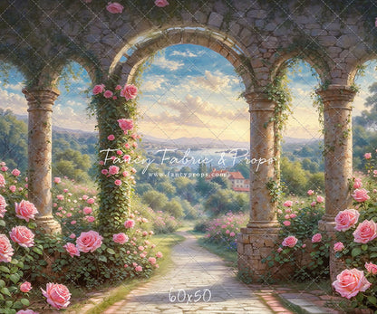 Elysian Rose Trail 60x50" - Plus Sweep Option - Littles Collection