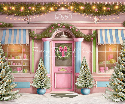 Frosty Sweet Shop - Pink & Blue - with Sweep Option