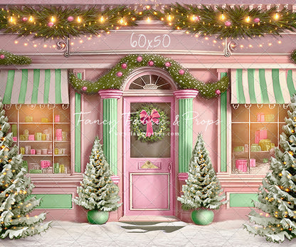 Frosty Sweet Shop - Pink & Green - with Sweep Option
