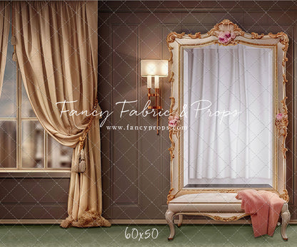 Glam Mirror - Green Floor - With Sweep Option