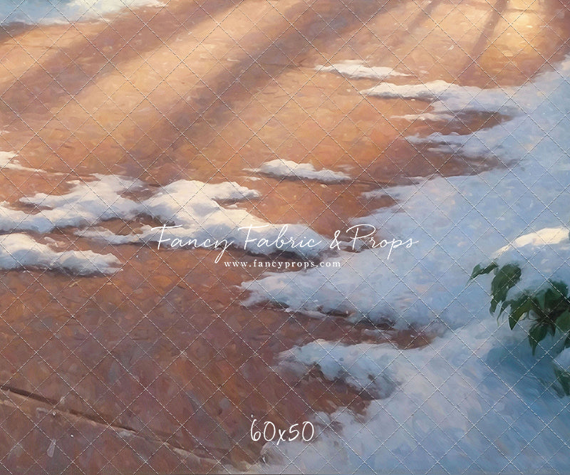 Greenhouse Snowy Floor