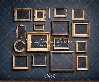 Jewel Frames - Blue - With Sweep Option