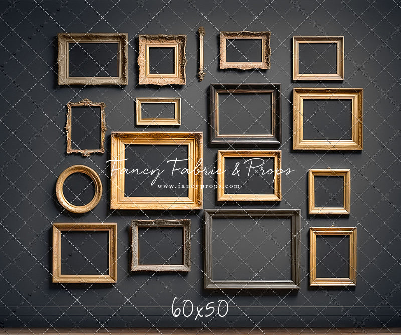 Jewel Frames - Gray - With Sweep Option