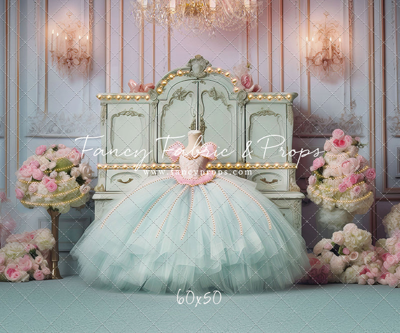 Miss Charlotte - Sage Carpet - With Sweep Option