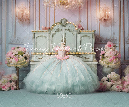 Miss Charlotte - Sage Carpet - With Sweep Option