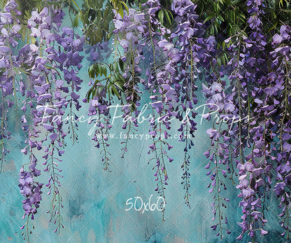 Painted Blue Wisteria