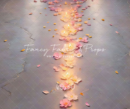 Path of Petals Concrete Floor