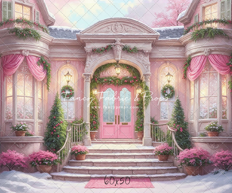 Rose Victorian Christmas - With Sweep Option