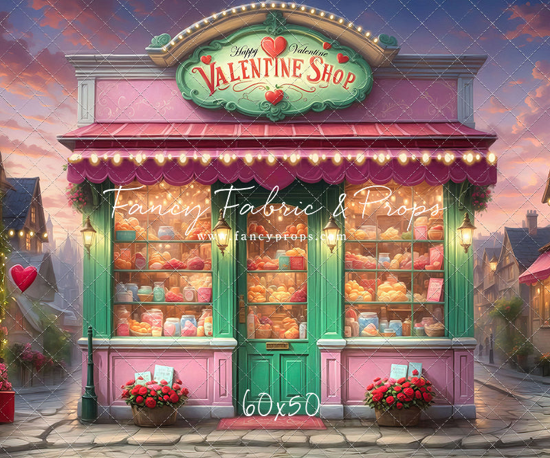 Sweet Valentine Shop- With Sweep Option