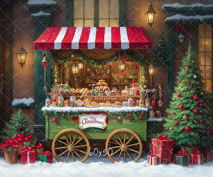 Yuletide Treats Cart - With Sweep Option