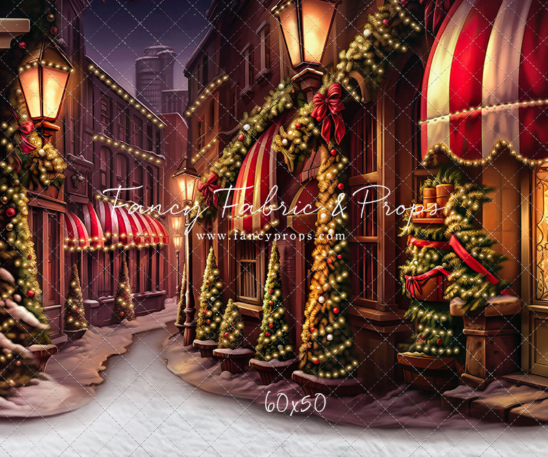 Crimson Christmas Shops - with Sweep Option