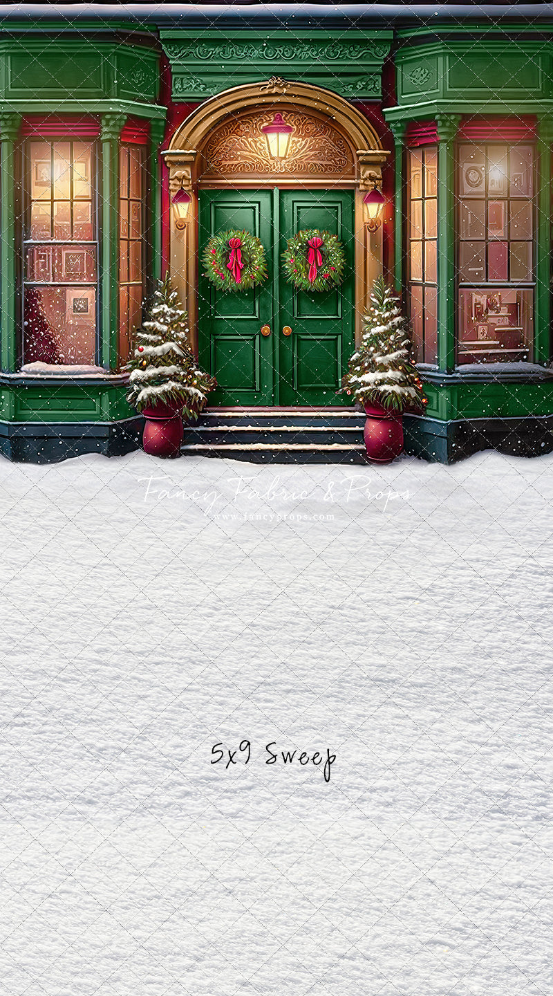 Heartfelt Holiday Home - Green With Snow Option - with Sweep Option