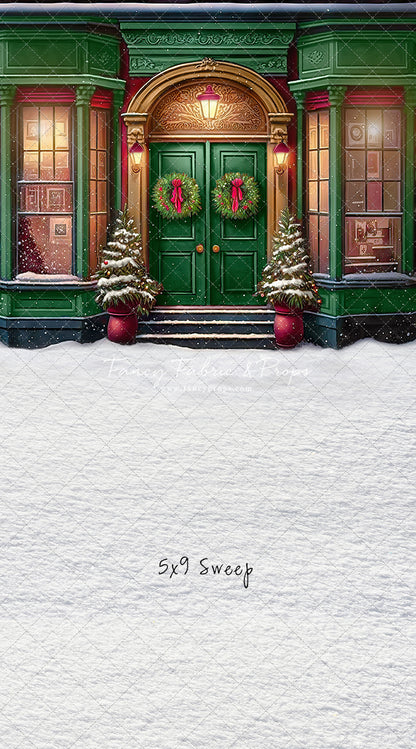 Heartfelt Holiday Home - Green With Snow Option - with Sweep Option