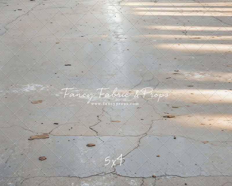 Abandoned Warehouse Concrete Mat Floor