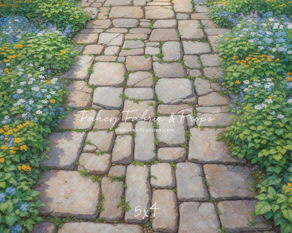 Flower Shop Cobblestone Mat Floor