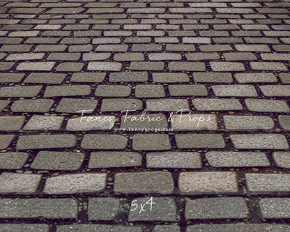 Grey Garrison Cobblestone Mat Floor