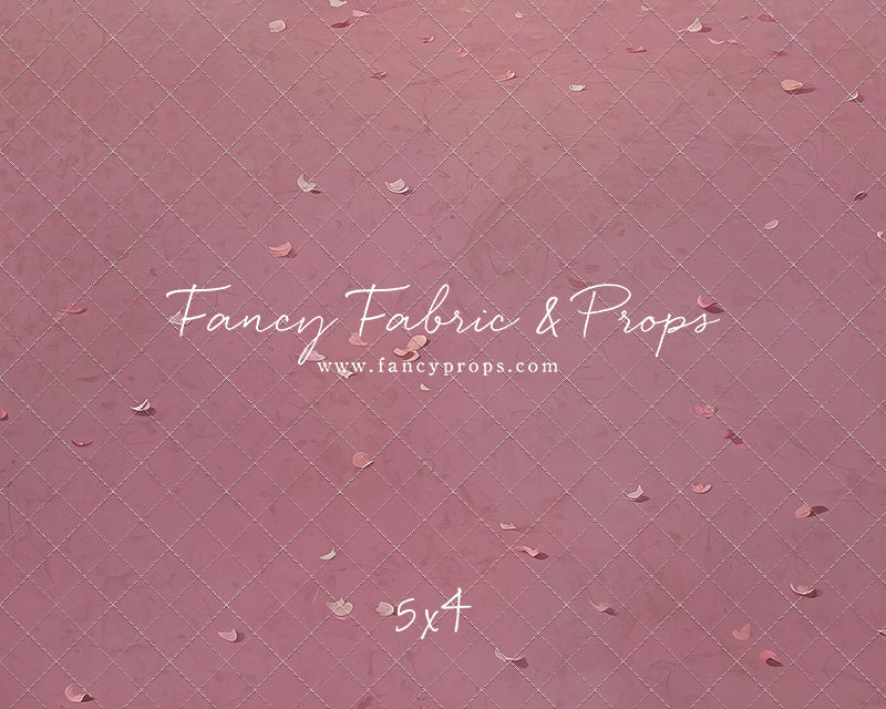 Pretty Pink Petal Mat Floor