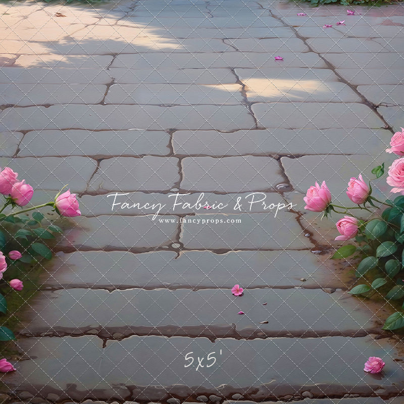 Blushing Blooms Pathway Mat Floor