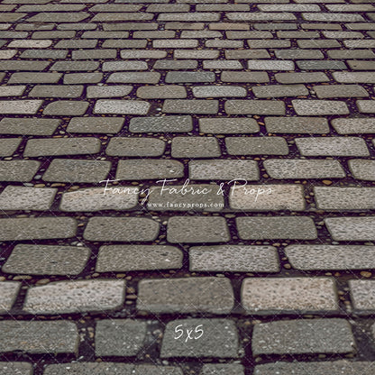 Grey Garrison Cobblestone Mat Floor