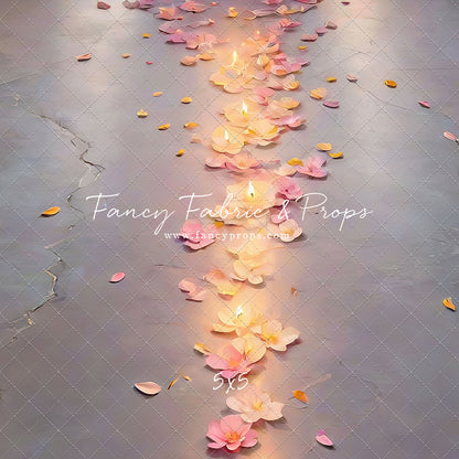 Path of Petals Concrete Mat Floor