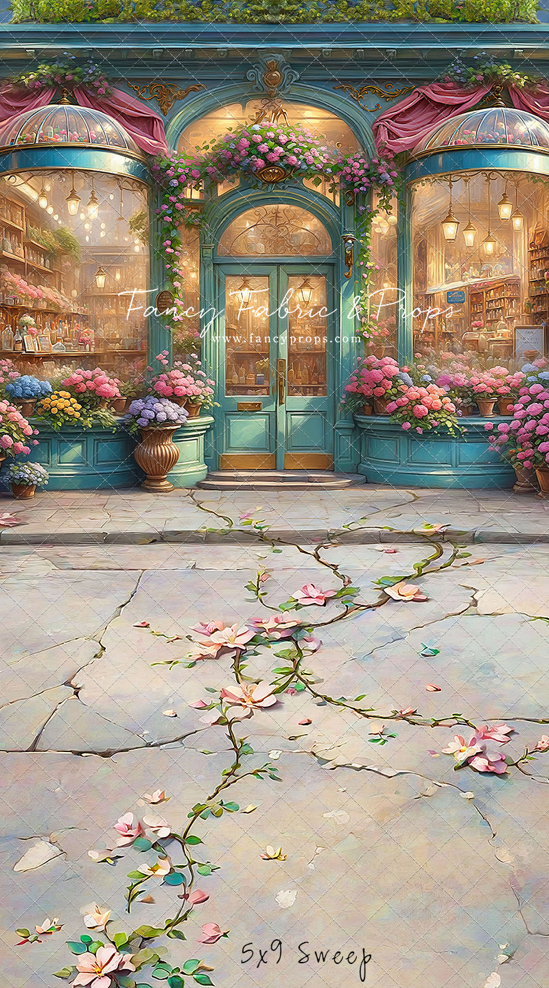 Beautiful Blooming Flower Shop - With Sweep Option