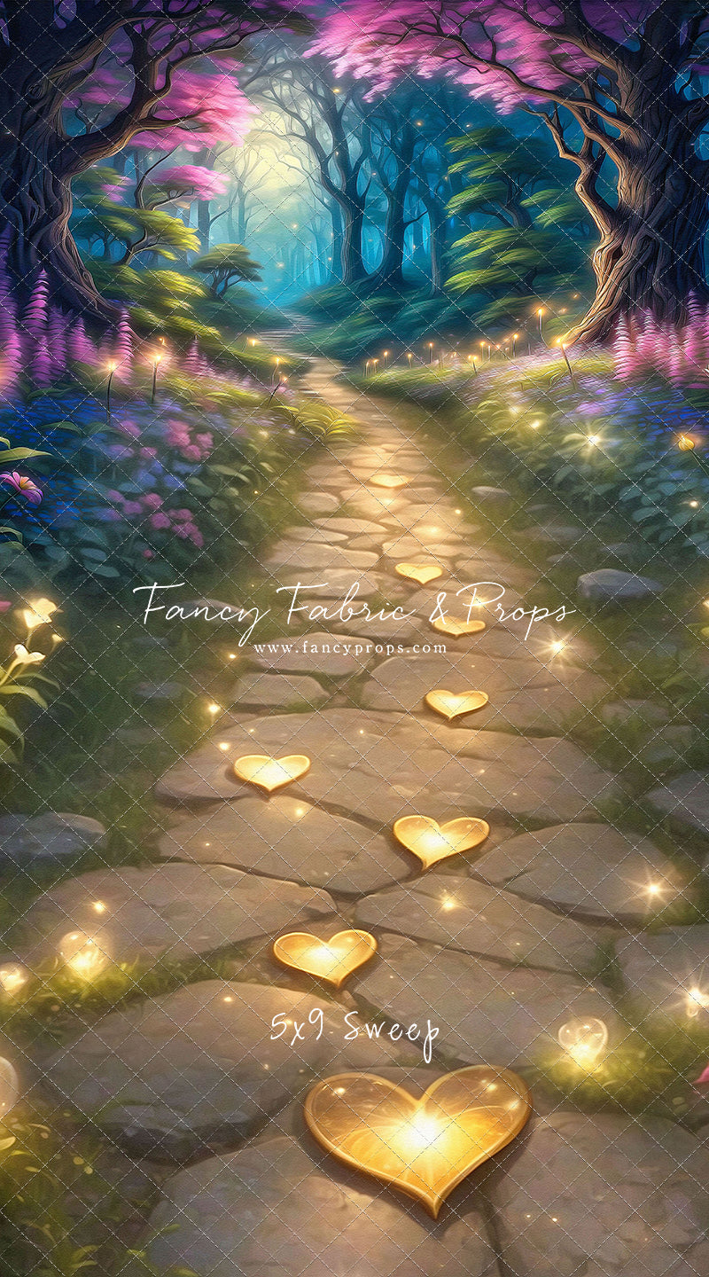 Fairy Valentine Forest - With Sweep Option
