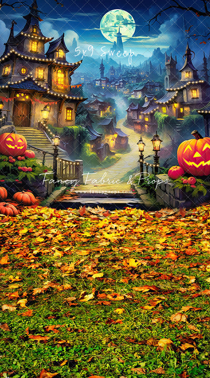 Spooky Town- With Lights - With Sweep Option