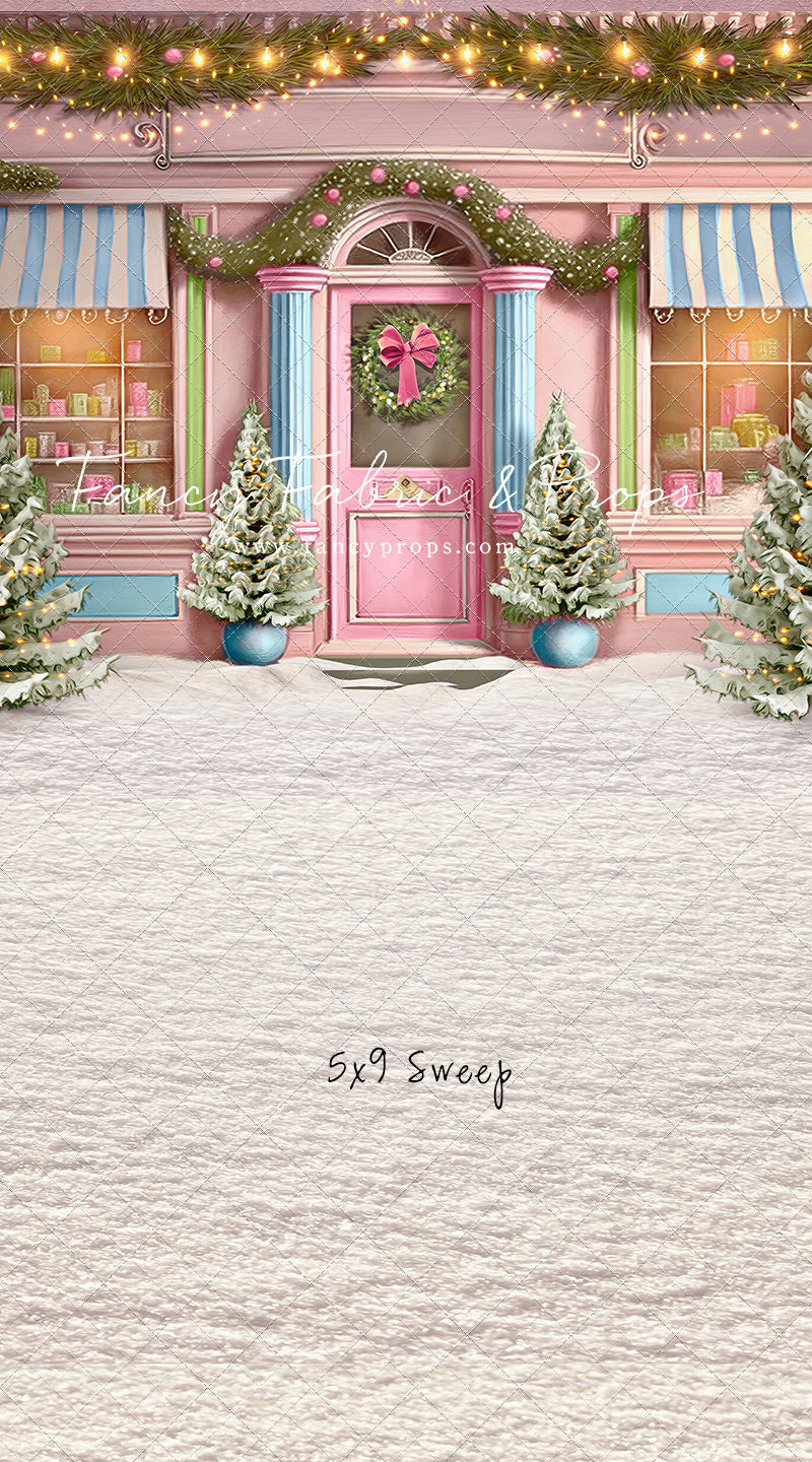 Frosty Sweet Shop - Pink & Blue - with Sweep Option