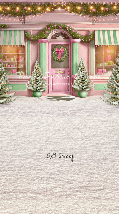 Frosty Sweet Shop - Pink & Green - with Sweep Option