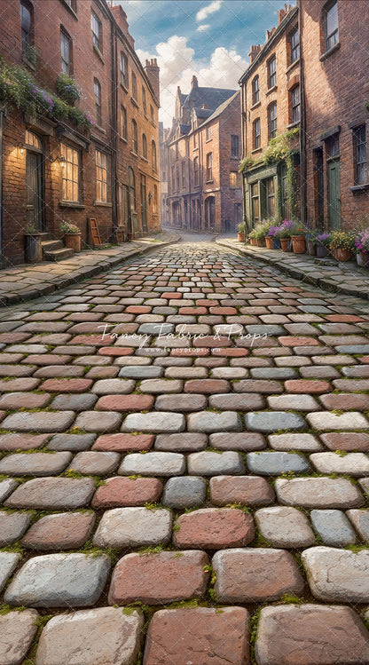 Garrison Lane - Colored Cobblestone - With Sweep Option