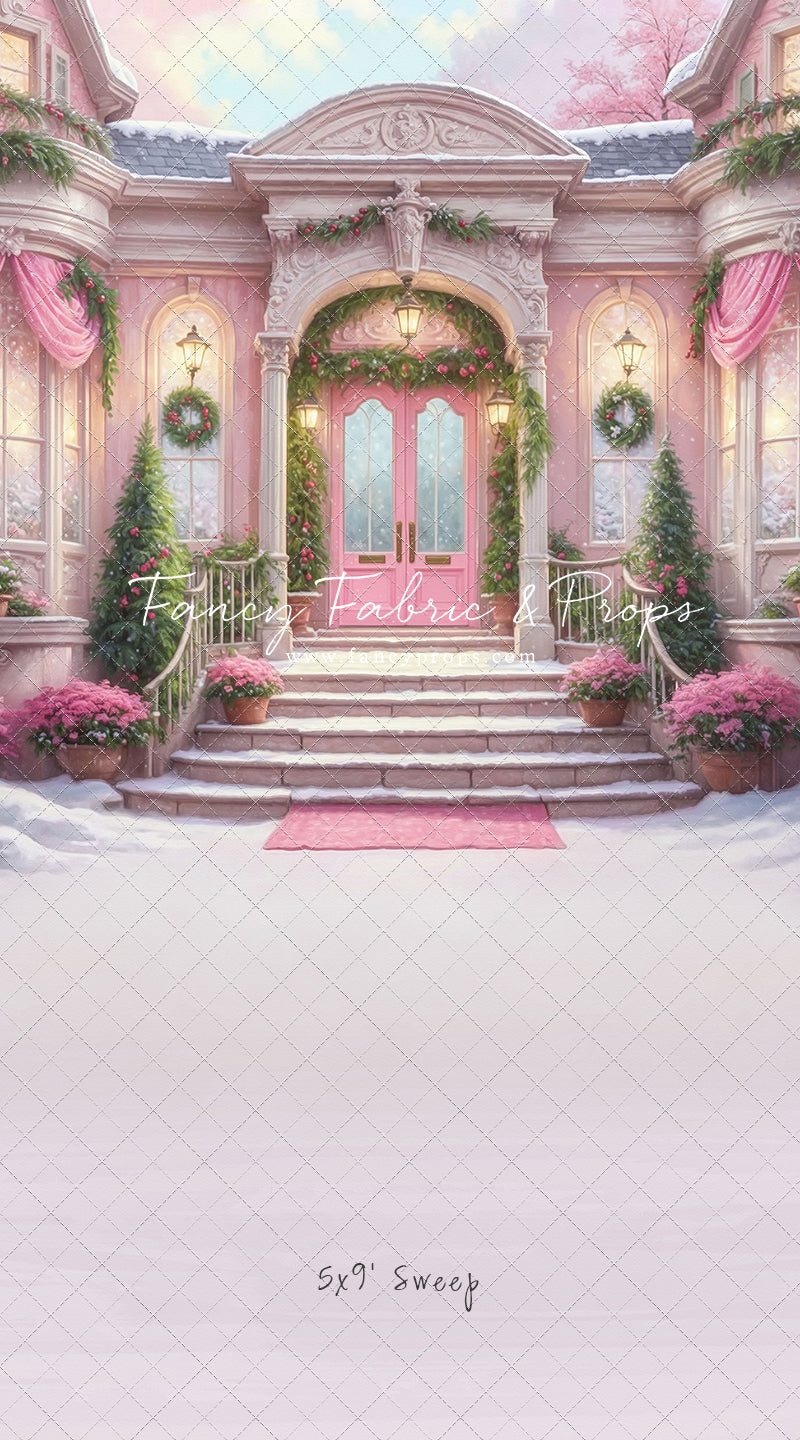 Rose Victorian Christmas - With Sweep Option