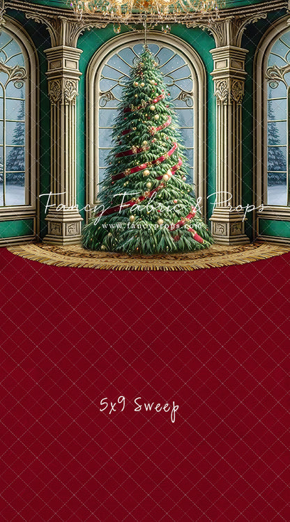 Royal Christmas Tree - Red Carpet Option - with Sweep Option