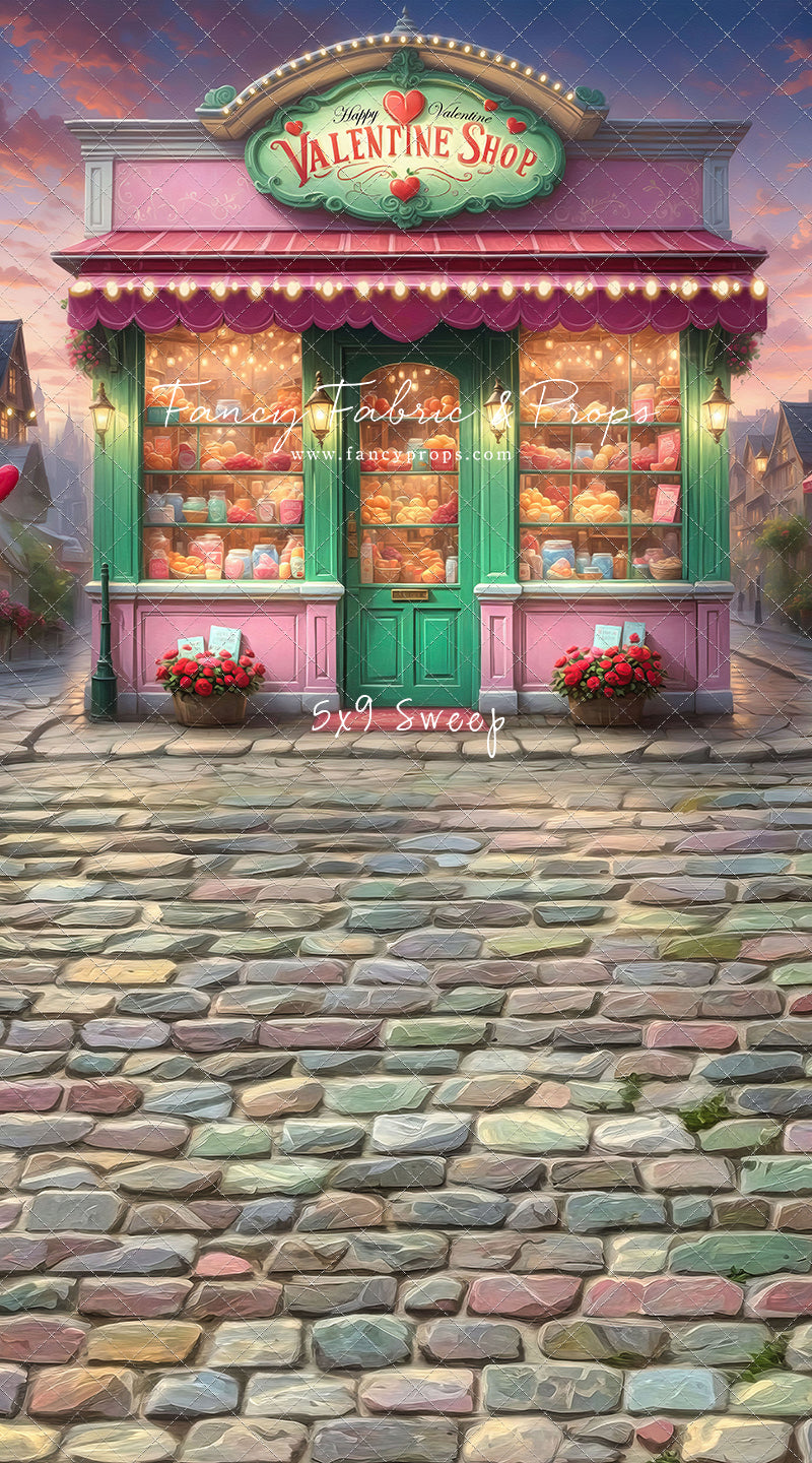 Sweet Valentine Shop- With Sweep Option