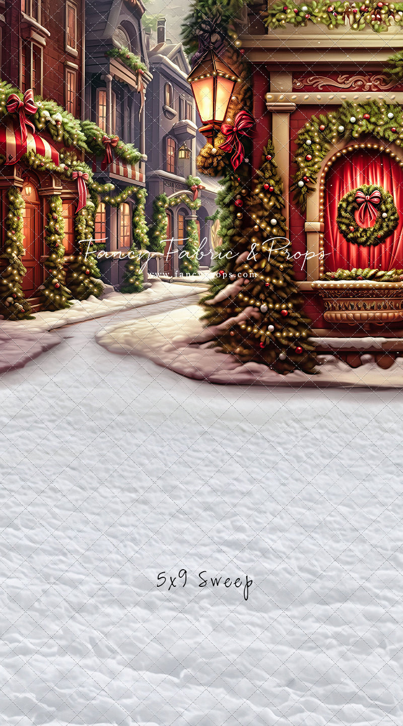 Crimson Emporium Alley - with Sweep Option