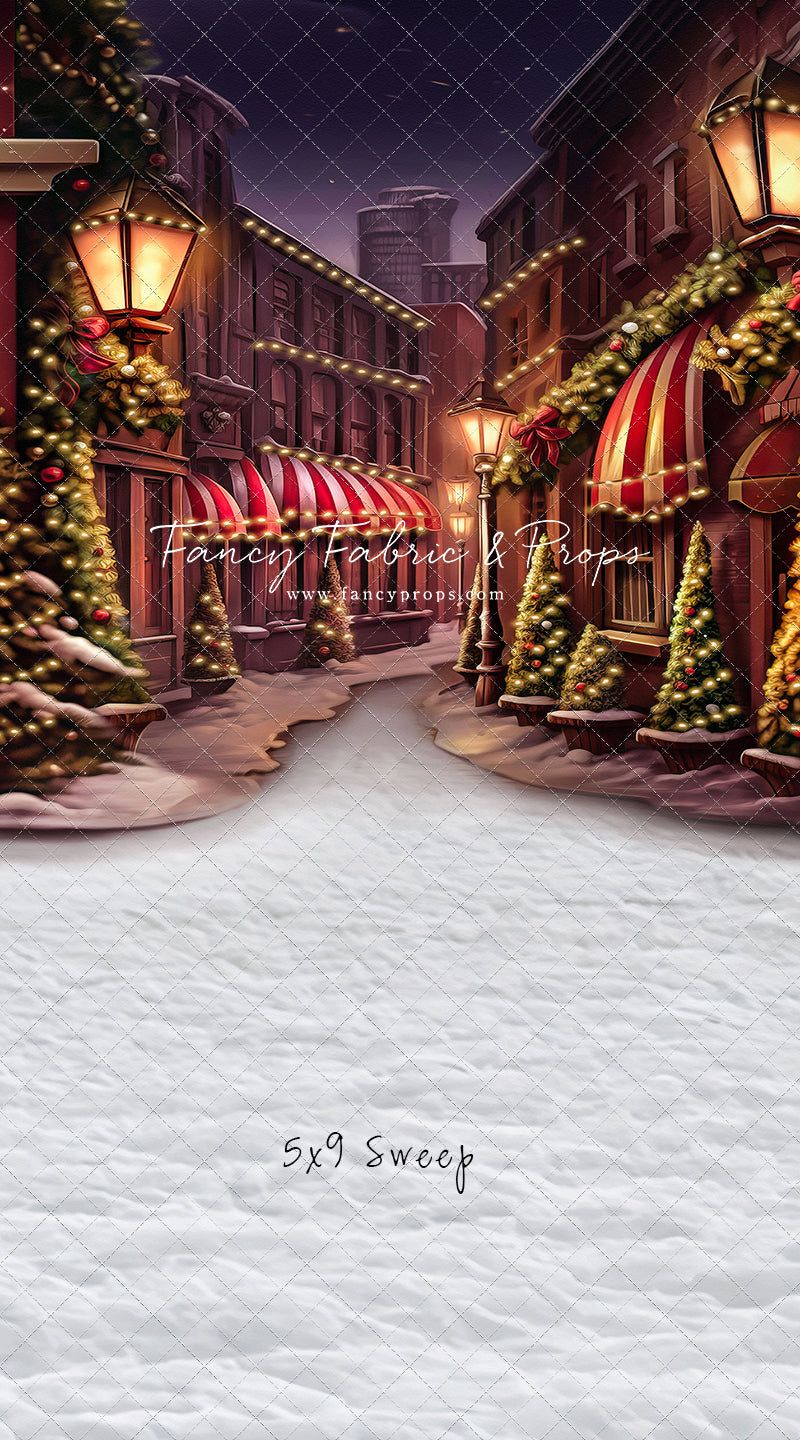 Crimson Christmas Shops - with Sweep Option