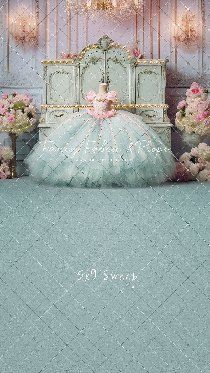 Miss Charlotte - Sage Carpet - With Sweep Option