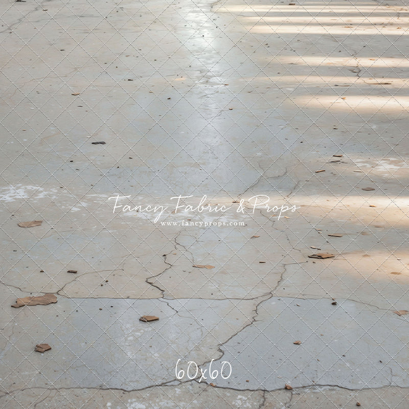 Abandoned Warehouse Concrete Floor