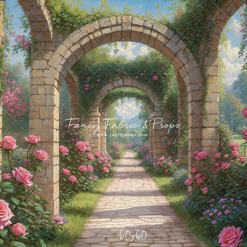 Arcadian Rose Gate - With Sweep Option
