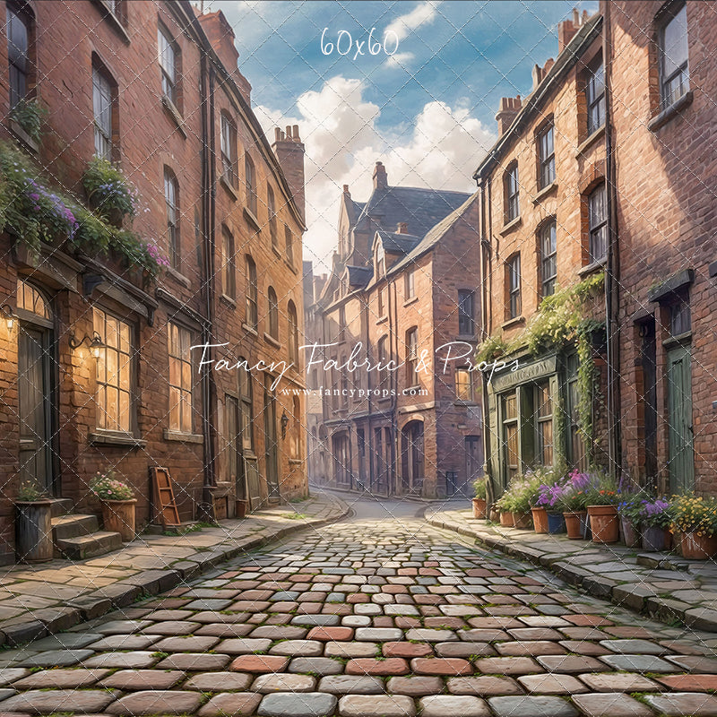 Garrison Lane - Colored Cobblestone - With Sweep Option