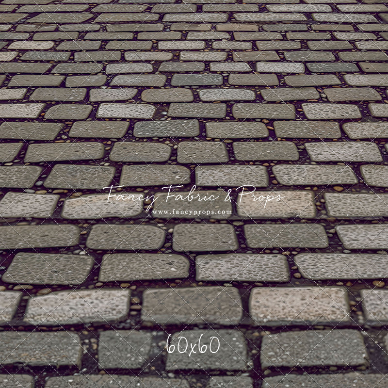 Grey Garrison Cobblestone Floor