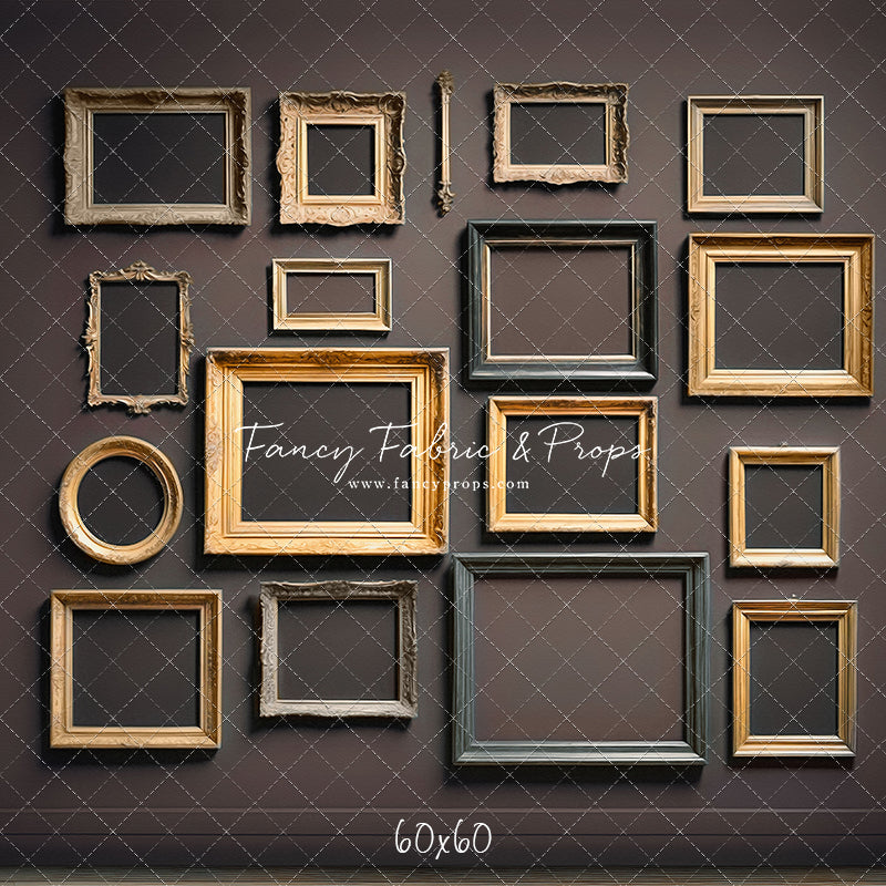 Jewel Frames - Brown - With Sweep Option