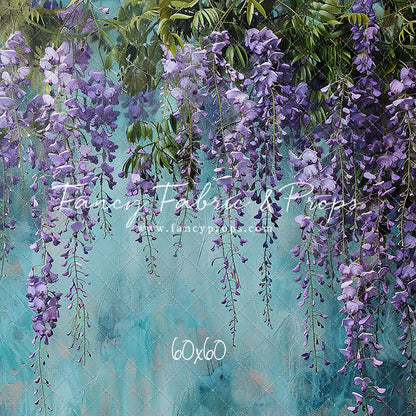 Painted Blue Wisteria