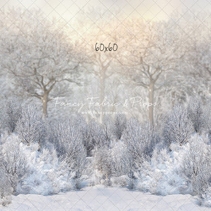 Snowy Serenity Forest 2pc Mini Room