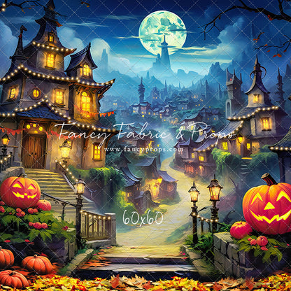 Spooky Town- With Lights - With Sweep Option