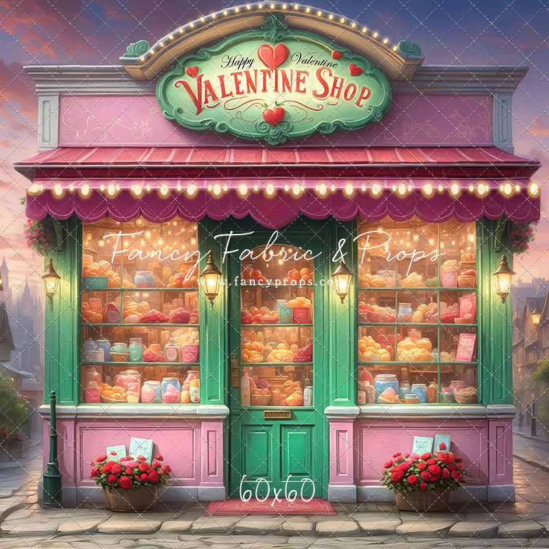 Sweet Valentine Shop- With Sweep Option