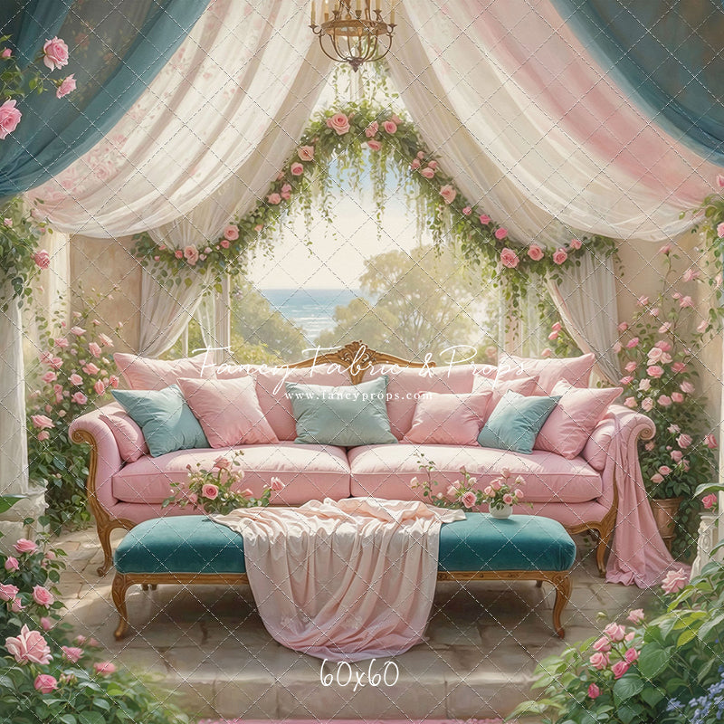 Versailles Rose Terrace - With Sweep Option