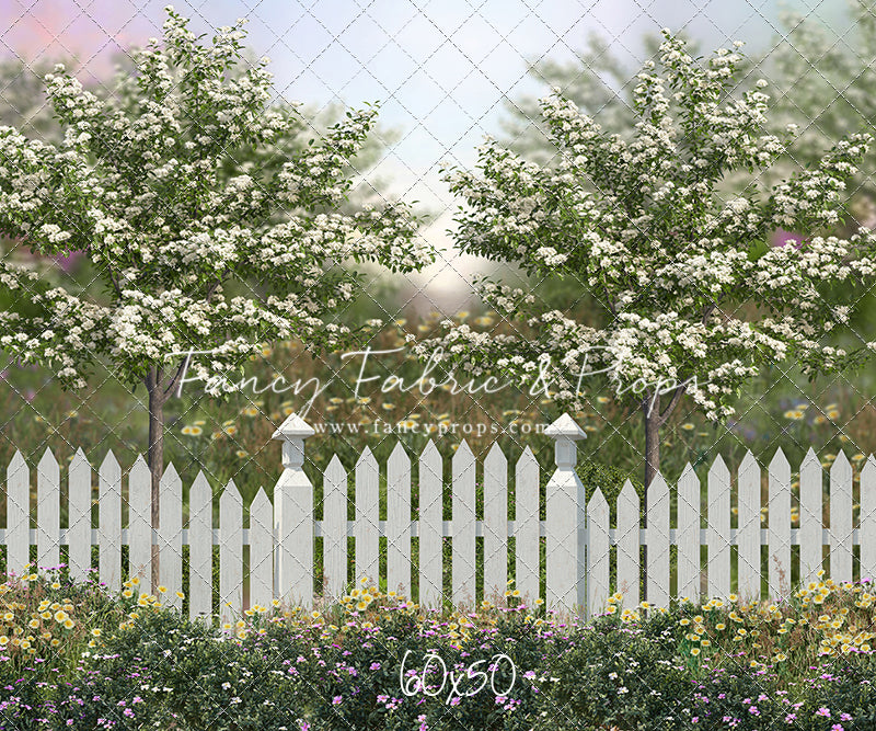 Country Spring Picket Fence
