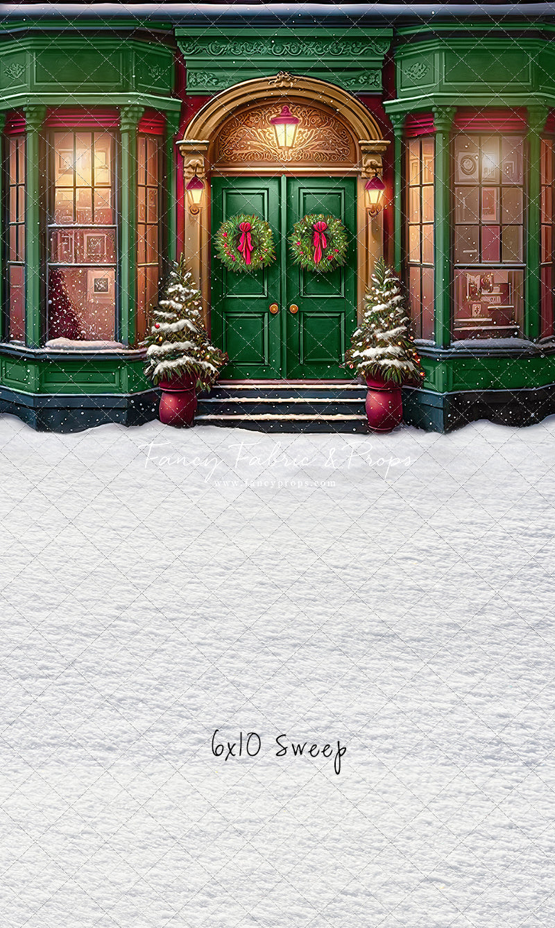 Heartfelt Holiday Home - Green With Snow Option - with Sweep Option