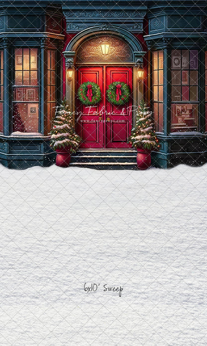 Heartfelt Holiday Home - Red Doors With Snow Floor Option - with Sweep Option